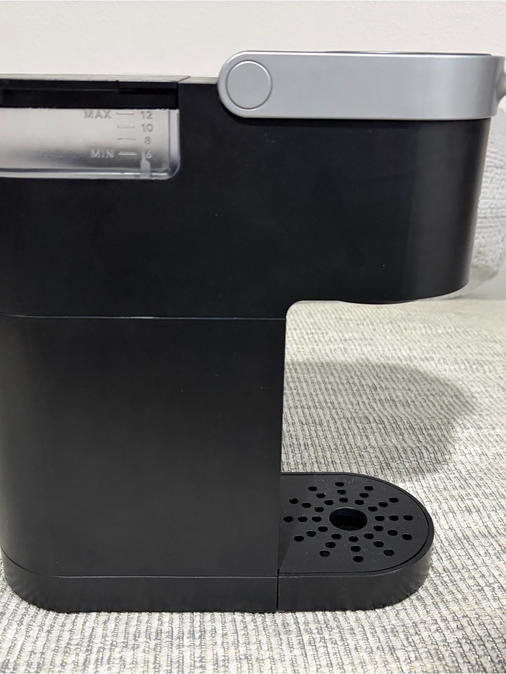 Keurig Black and Silver Single-Serve Coffee Maker